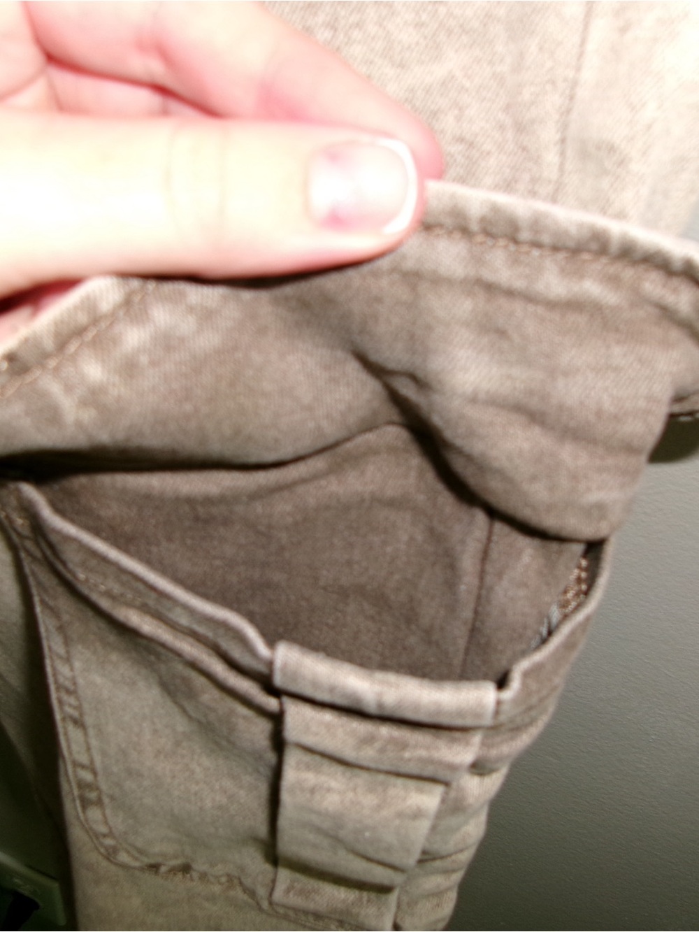 Disclosure Washed Jeans - Taupe View 4